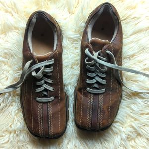 GBX Sebastian's Brown Leather Lace Up Shoes 10.5D